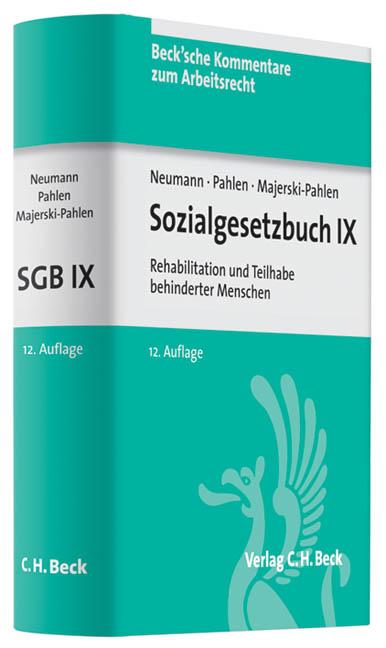 Cover-Bild Sozialgesetzbuch IX - Rehabilitation und Teilhabe behinderter Menschen