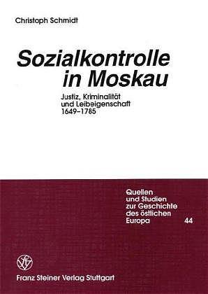 Cover-Bild Sozialkontrolle in Moskau