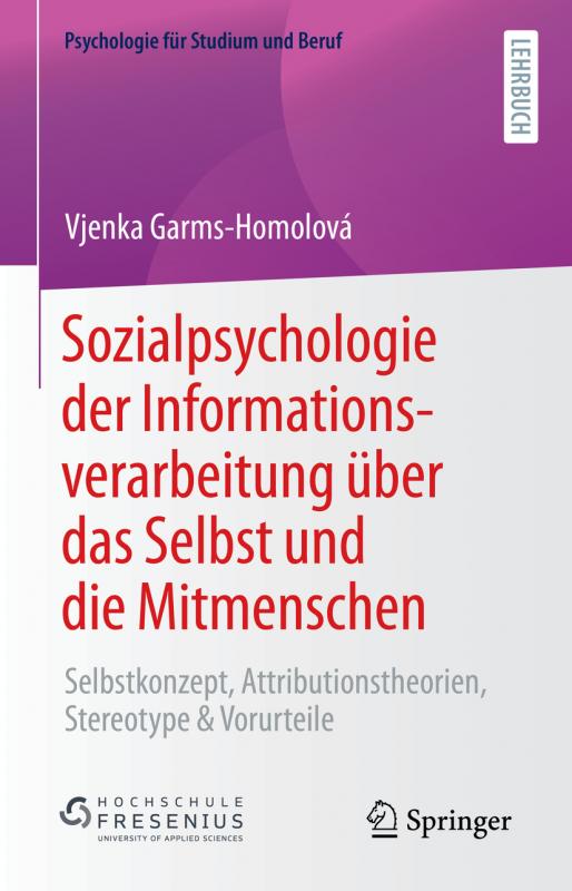 Cover-Bild Sozialpsychologie der Informationsverarbeitung über das Selbst und die Mitmenschen