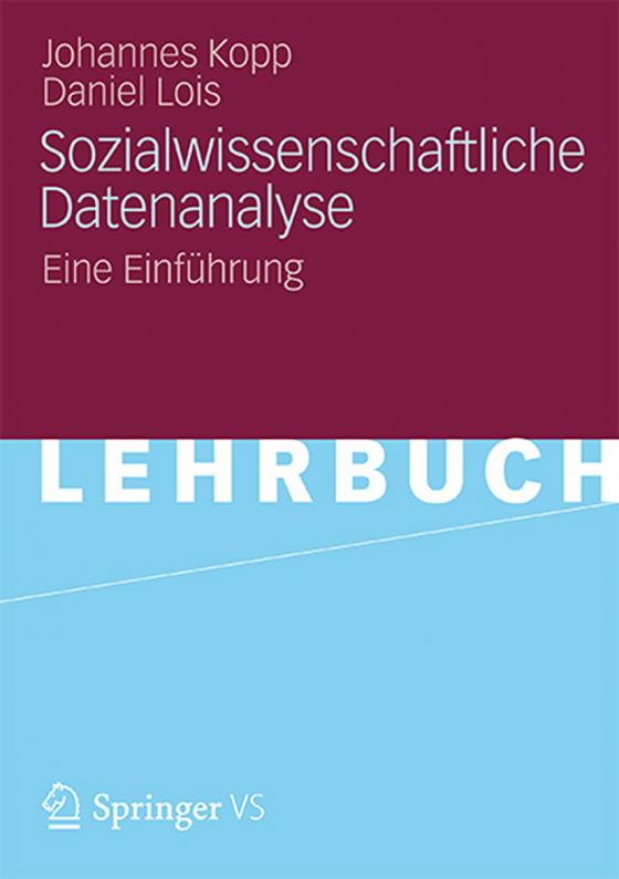 Cover-Bild Sozialwissenschaftliche Datenanalyse