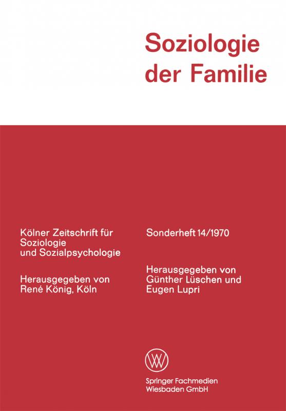 Cover-Bild Soziologie der Familie