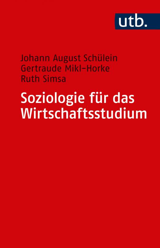 Cover-Bild Soziologie für das Wirtschaftsstudium