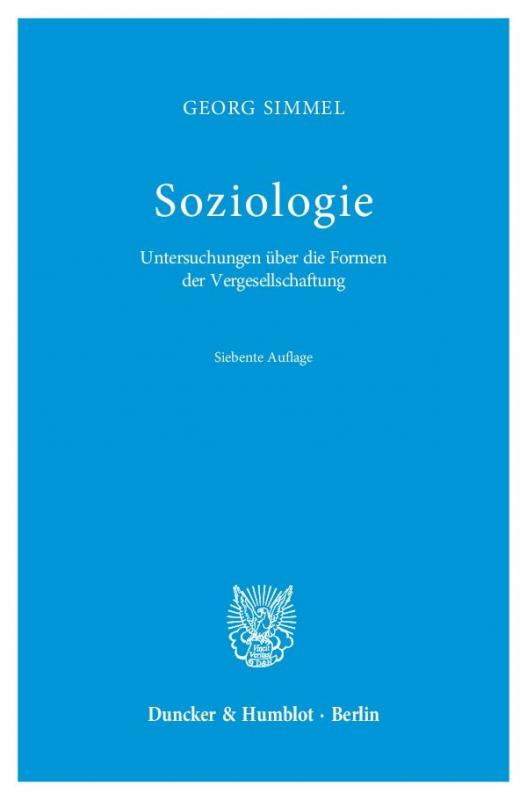 Cover-Bild Soziologie.