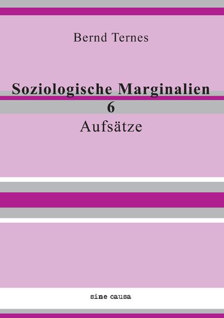 Cover-Bild Soziologische Marginalien 6
