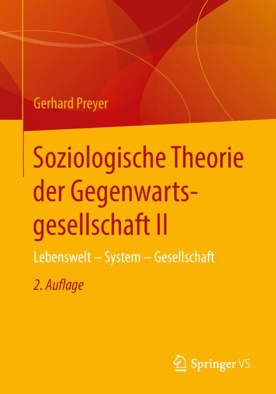 Cover-Bild Soziologische Theorie der Gegenwartsgesellschaft II