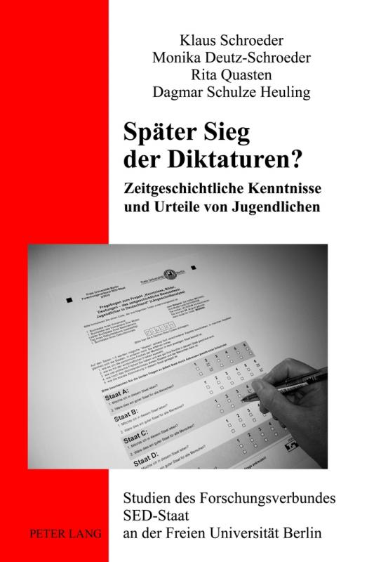 Cover-Bild Später Sieg der Diktaturen?