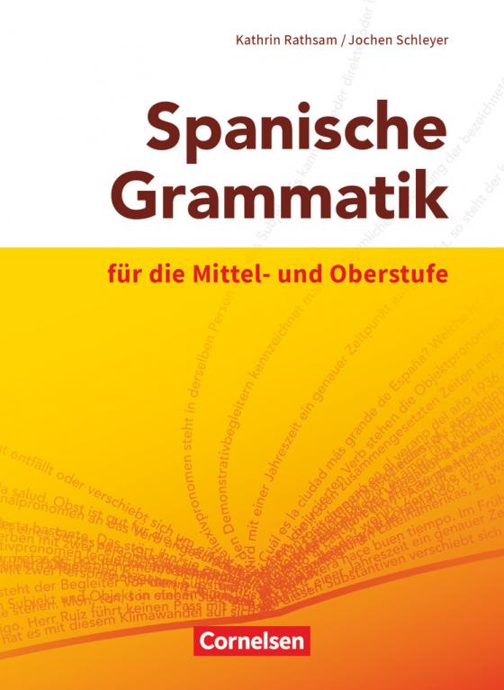 Cover-Bild Spanische Grammatik für die Mittel- und Oberstufe - Ausgabe 2014
