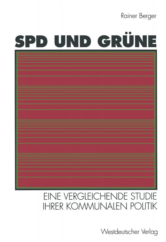 Cover-Bild SPD und Grüne