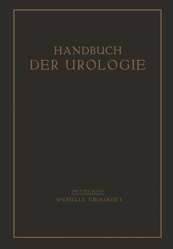 Cover-Bild Speƶielle Urologie