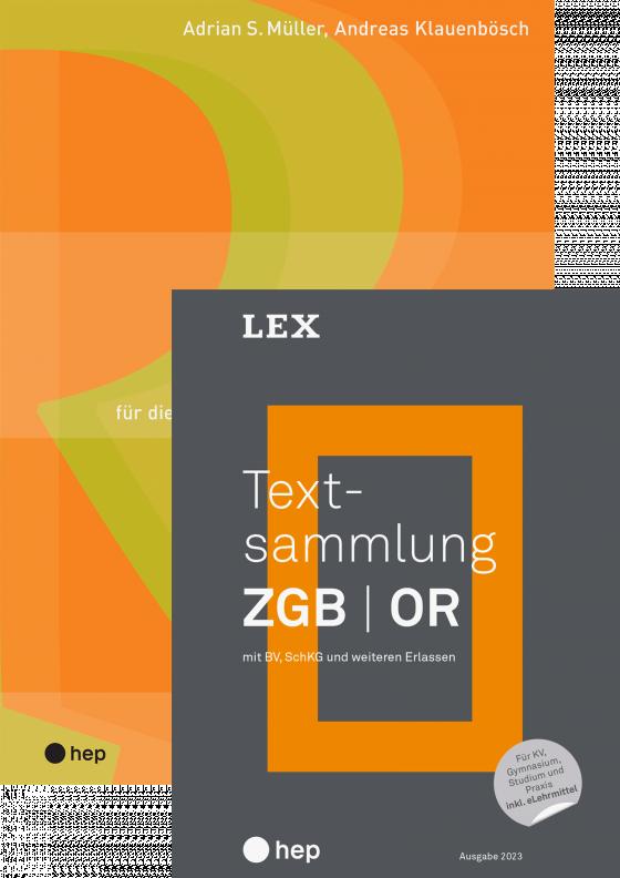 Cover-Bild Spezialangebot «Textsammlung ZGB | OR» und «Recht»