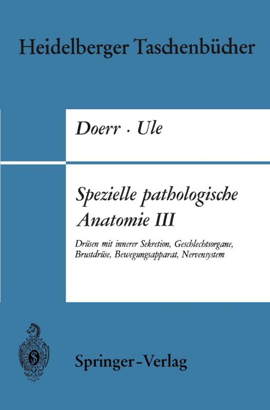 Cover-Bild Spezielle pathologische Anatomie III