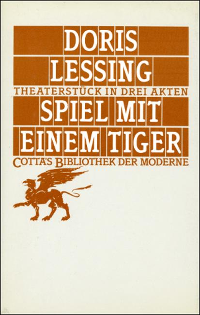 Cover-Bild Spiel mit einem Tiger (Cotta's Bibliothek der Moderne, Bd. 40)