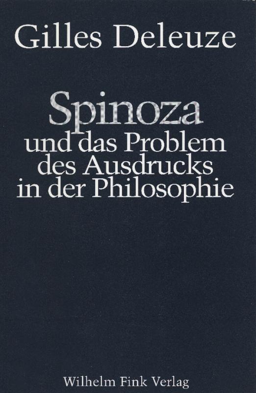 Cover-Bild Spinoza und das Problem des Ausdrucks in der Philosophie