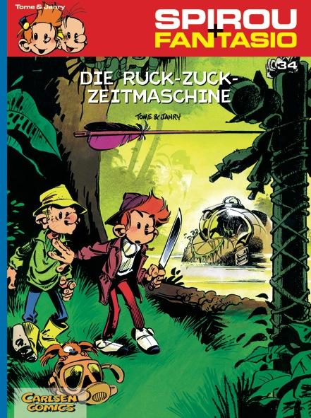 Cover-Bild Spirou und Fantasio 34: Die Ruck-Zuck-Zeitmaschine