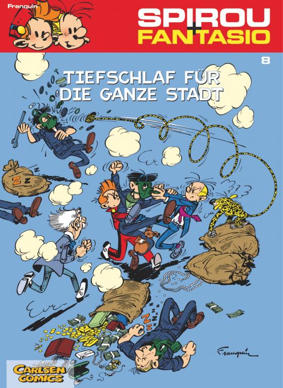 Cover-Bild Spirou und Fantasio 8: Tiefschlaf für die ganze Stadt