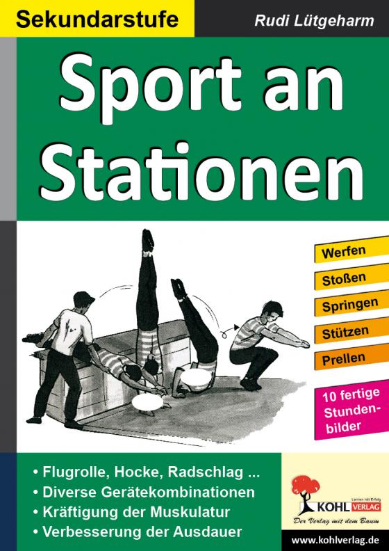 Cover-Bild Sport an Stationen / Sekundarstufe