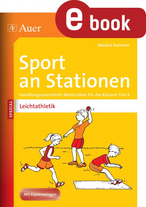 Cover-Bild Sport an Stationen Spezial Leichtathletik 1-4