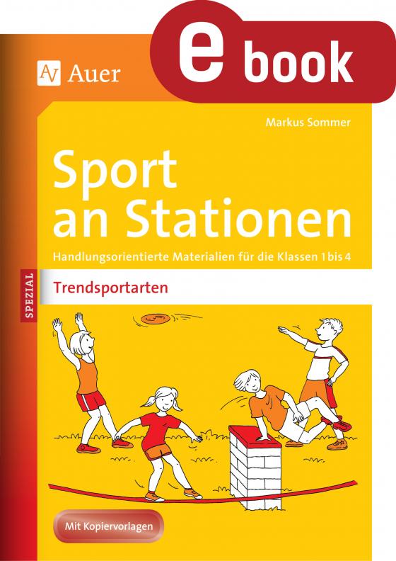 Cover-Bild Sport an Stationen Spezial Trendsportarten 1-4
