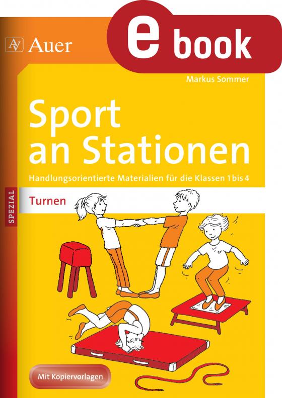 Cover-Bild Sport an Stationen SPEZIAL Turnen 1-4