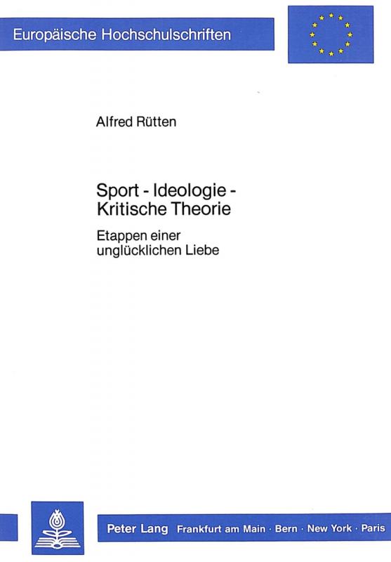 Cover-Bild Sport - Ideologie - Kritische Theorie