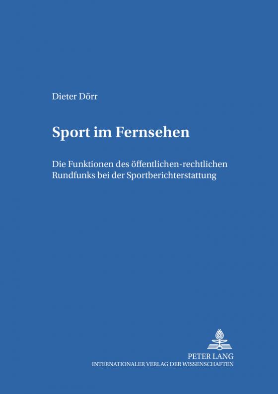 Cover-Bild Sport im Fernsehen