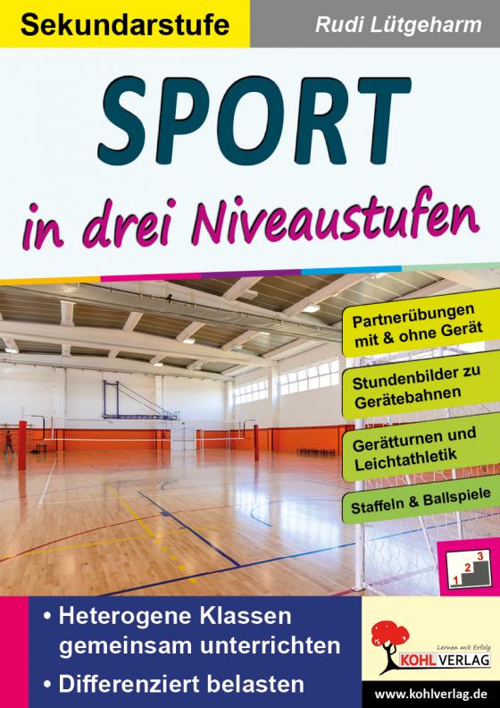 Cover-Bild Sport ... in drei Niveaustufen / Sekundarstufe