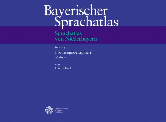 Cover-Bild Sprachatlas von Niederbayern (SNiB) / Formengeographie I: Verbum
