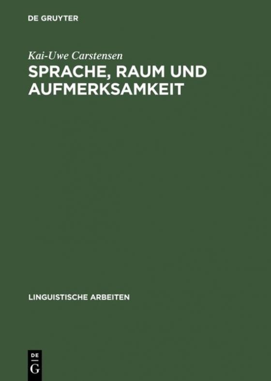 Cover-Bild Sprache, Raum und Aufmerksamkeit