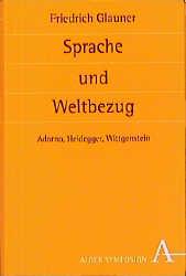 Cover-Bild Sprache und Weltbezug