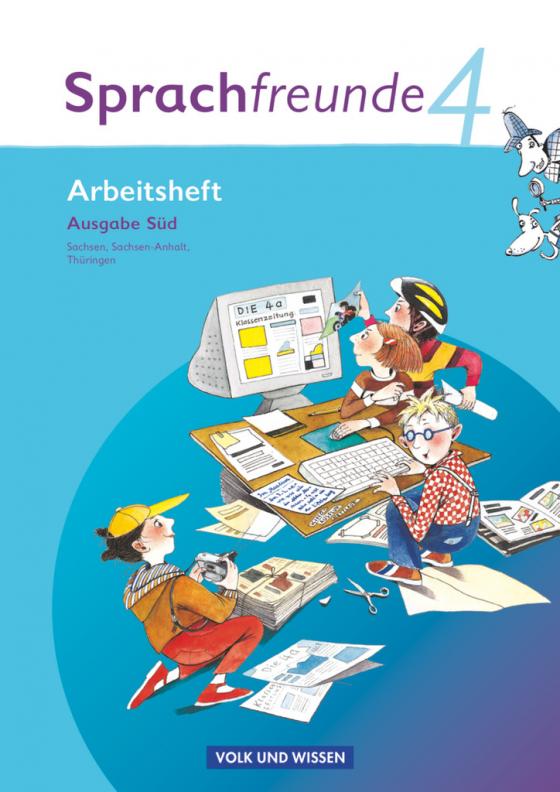 Cover-Bild Sprachfreunde - Sprechen - Schreiben - Spielen - Ausgabe Süd 2010 (Sachsen, Sachsen-Anhalt, Thüringen) - 4. Schuljahr