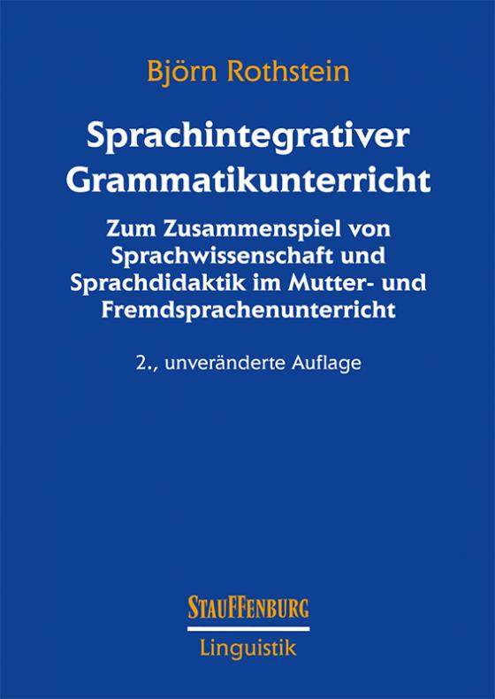 Cover-Bild Sprachintegrativer Grammatikunterricht
