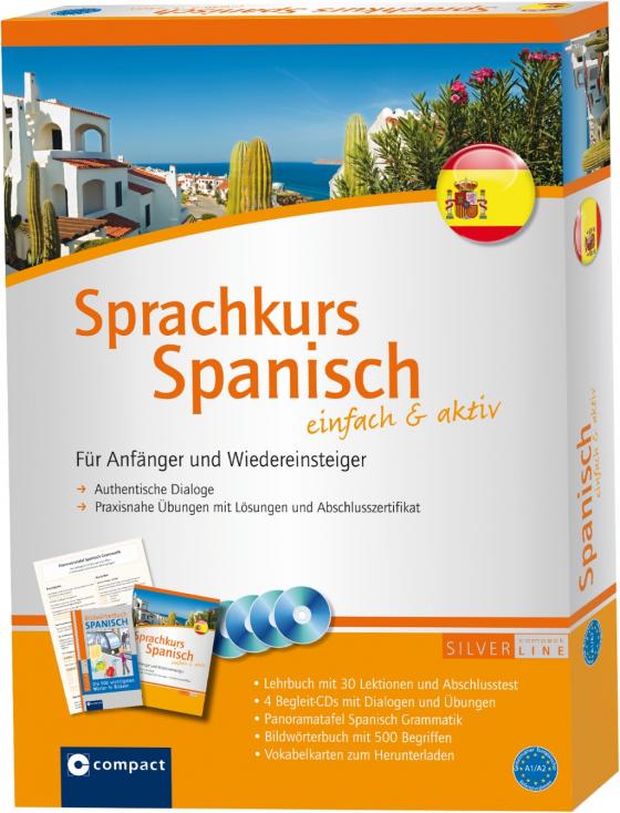 Cover-Bild Sprachkurs Spanisch einfach & aktiv