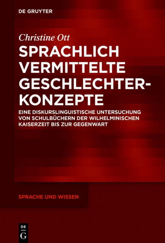 Cover-Bild Sprachlich vermittelte Geschlechterkonzepte