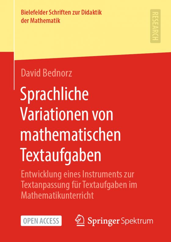 Cover-Bild Sprachliche Variationen von mathematischen Textaufgaben