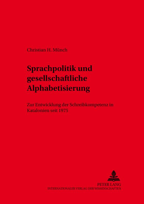 Cover-Bild Sprachpolitik und gesellschaftliche Alphabetisierung