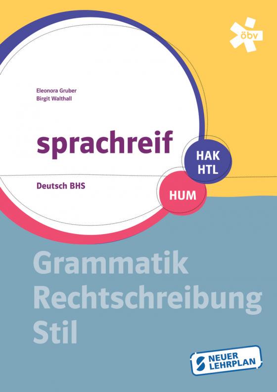 Cover-Bild sprachreif BHS. Grammatik - Rechtschreibung - Stil, Arbeitsheft