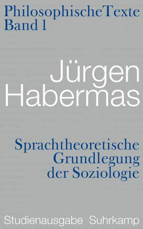 Cover-Bild Sprachtheoretische Grundlegung der Soziologie. Philosophische Texte