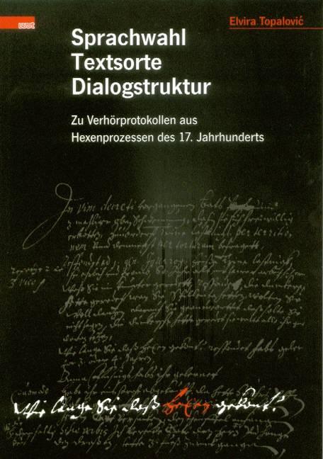 Cover-Bild Sprachwahl - Textsorte - Dialogstruktur