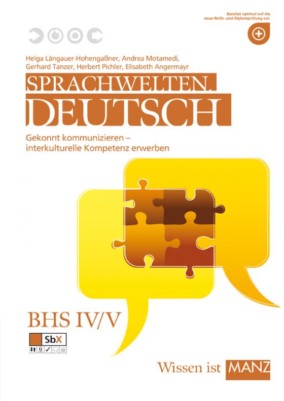 Cover-Bild Sprachwelten. Deutsch / Sprachwelten. Deutsch IV/V