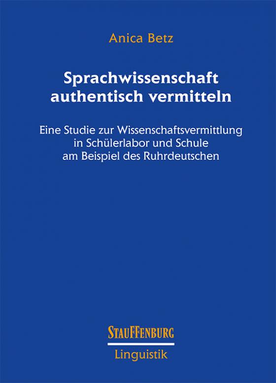 Cover-Bild Sprachwissenschaft authentisch vermitteln