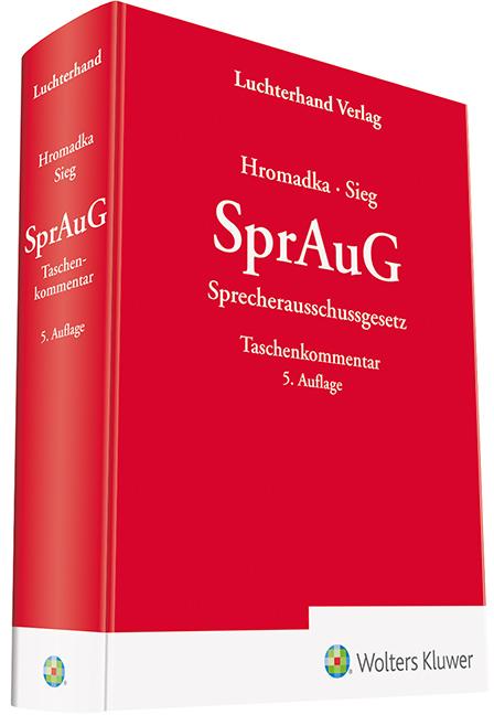 Cover-Bild SprAuG Sprecherausschussgesetz