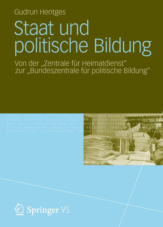 Cover-Bild Staat und politische Bildung