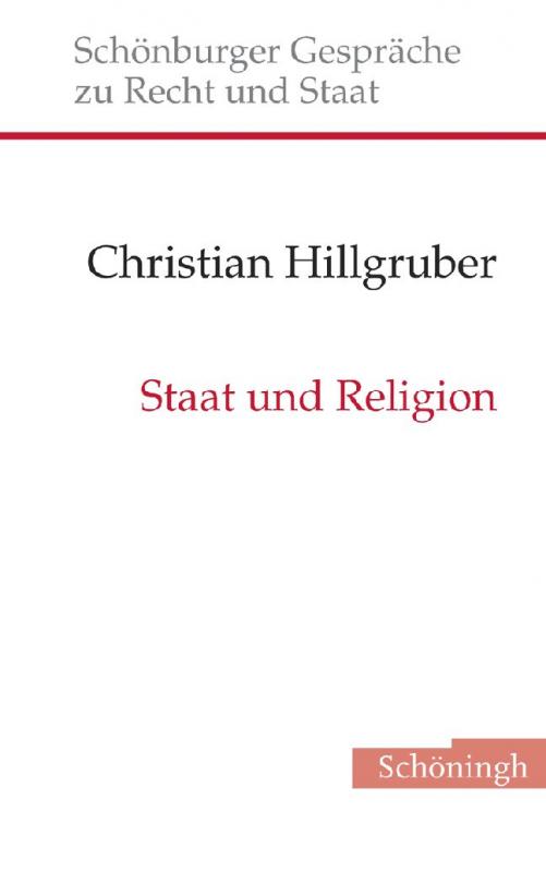 Cover-Bild Staat und Religion