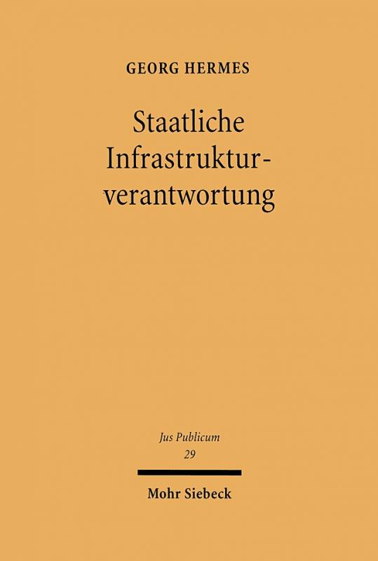 Cover-Bild Staatliche Infrastrukturverantwortung