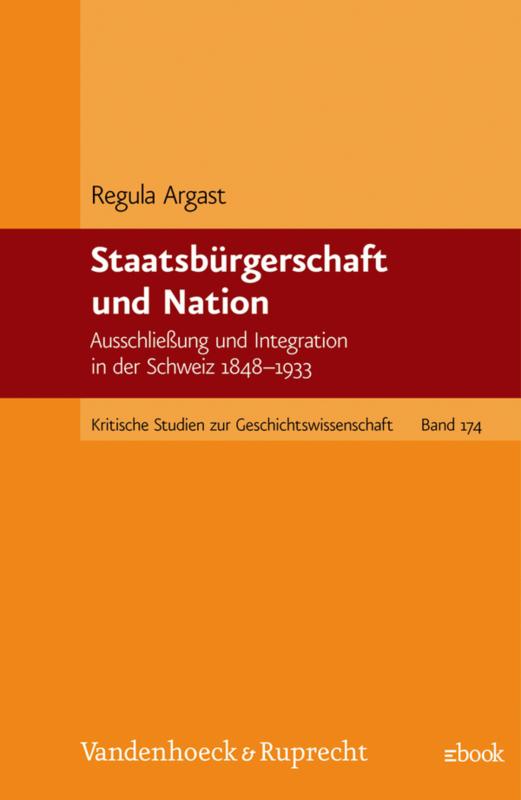 Cover-Bild Staatsbürgerschaft und Nation