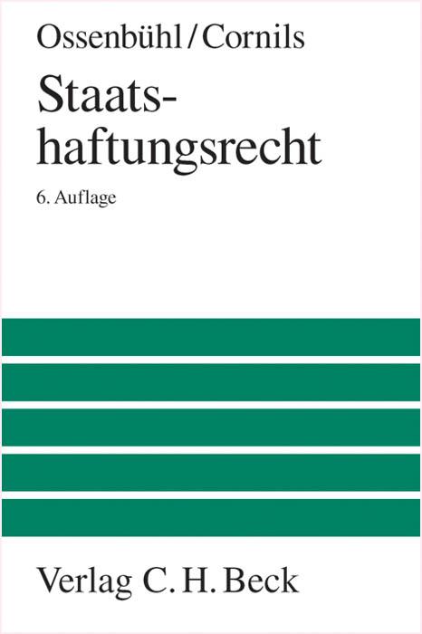 Cover-Bild Staatshaftungsrecht