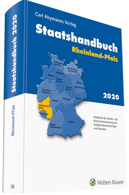 Cover-Bild Staatshandbuch Rheinland-Pfalz 2020