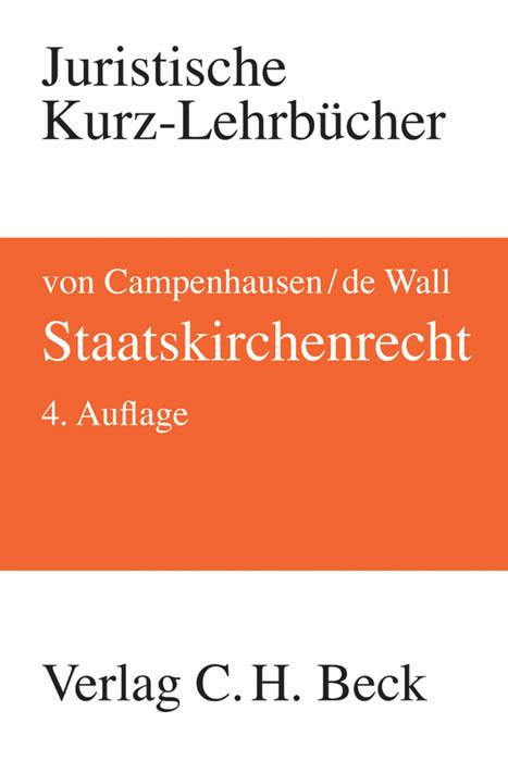 Cover-Bild Staatskirchenrecht