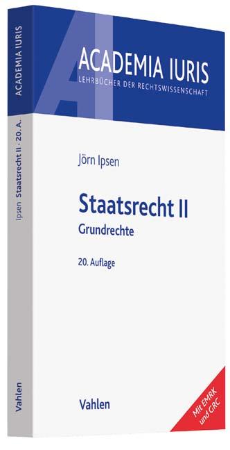 Cover-Bild Staatsrecht II