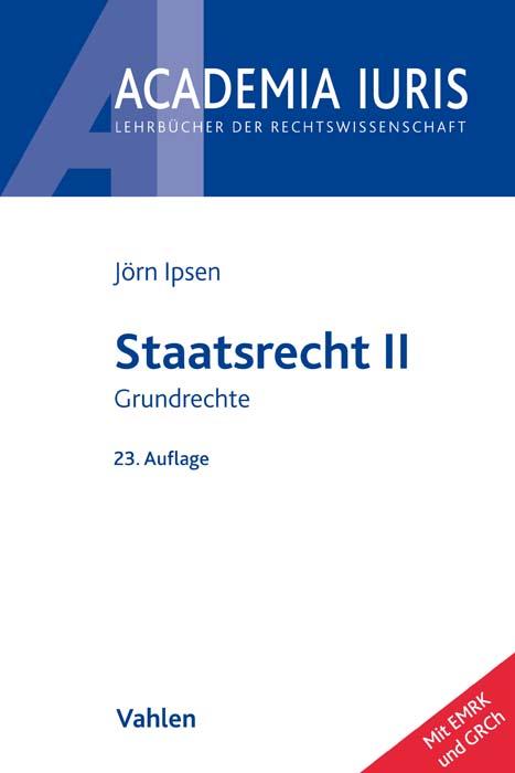 Cover-Bild Staatsrecht II